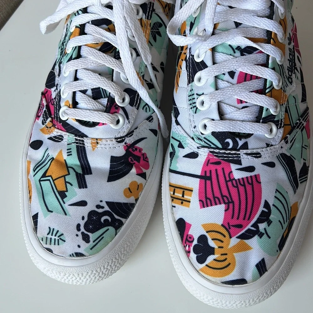 Adidas Originals 3MC Vulc Skateboarding White Lace Up Mens Trainers DB3607 sz10 - Picture 4 of 14